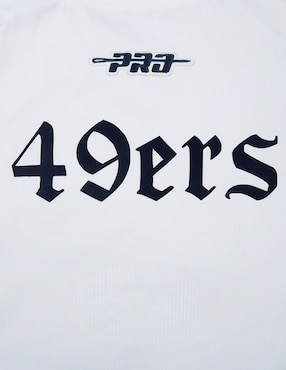 Chamarra para fútbol americano Pro Standard San Francisco 49ers NFL para hombre
