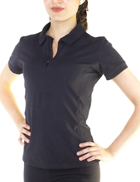 Playera tipo polo Assh para mujer