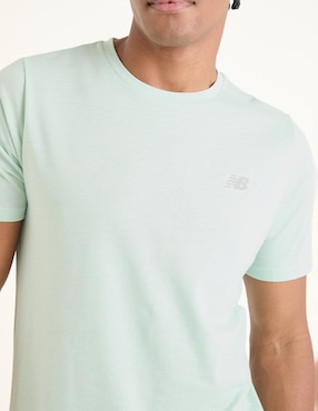 Playera deportiva para entrenamiento New Balance de hombre
