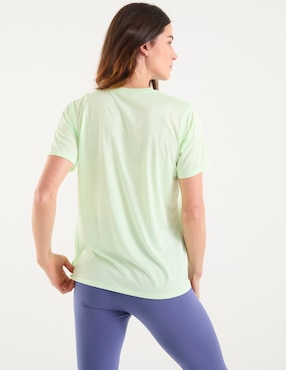 Playera deportiva para entrenamiento New Balance de mujer