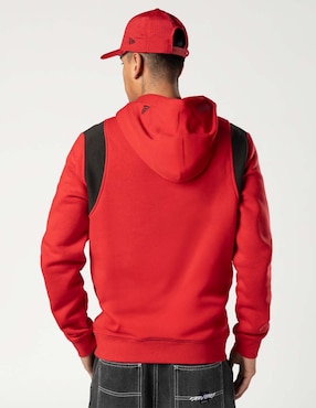 Sudadera New Era Ne Leisure con capucha y bolsa San Francisco 49ers unisex