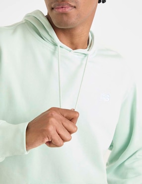Sudadera New Balance Sport Essentials con capucha y bolsa para hombre