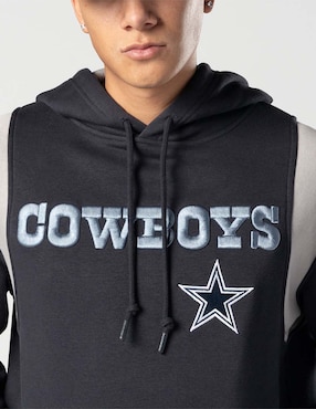 Sudadera New Era Ne Leisure con capucha y bolsa Dallas Cowboys unisex