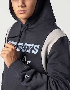 Sudadera New Era Ne Leisure con capucha y bolsa Dallas Cowboys unisex