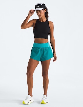 Short con bolsillos The North Face para correr mujer