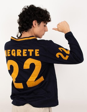 Jersey de pumas de la UNAM conmemorativo manga larga Garra Azul para hombre