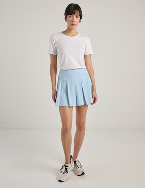 Falda short deportiva X10 para tennis