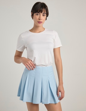 Falda short deportiva X10 para tennis