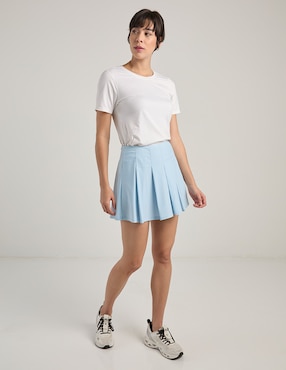 Falda short deportiva X10 para tennis