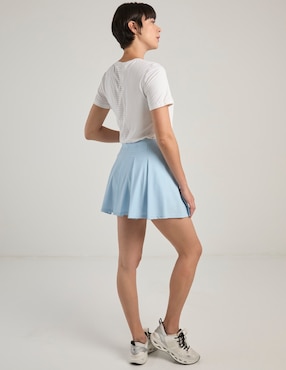 Falda short deportiva X10 para tennis