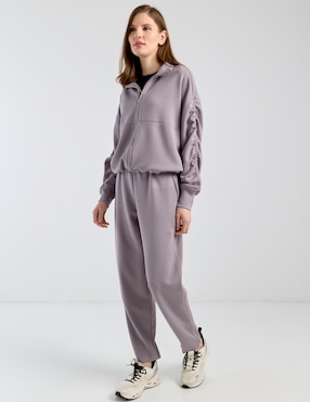 Conjunto deportivo regular X10 con jareta para mujer
