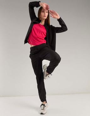 Conjunto deportivo regular X10 con elástico para mujer
