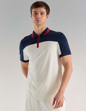Playera tipo polo tennis X10 para hombre