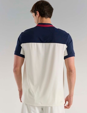Playera tipo polo tennis X10 para hombre