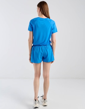 Short con malla X10 para correr mujer