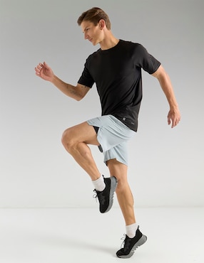 Short con malla X10 para entrenamiento hombre
