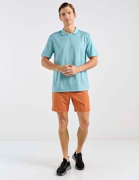 Playera tipo polo tennis X10 para hombre