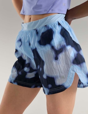 Short con abertura X10 para entrenamiento mujer