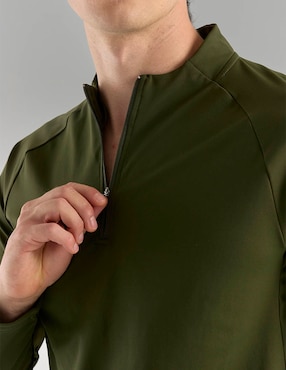 Sudadera X10 con cierre para hombre