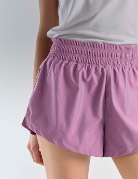 Short con abertura X10 para entrenamiento mujer