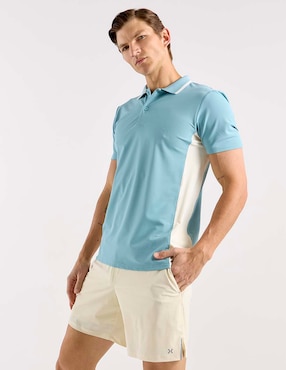 Playera tipo polo tennis X10 para hombre