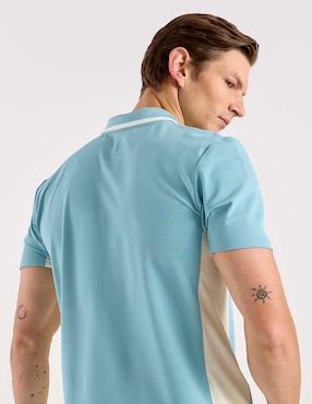 Playera tipo polo tennis X10 para hombre
