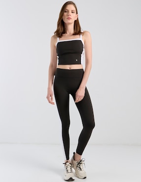 Malla regular X10 compresión media para mujer