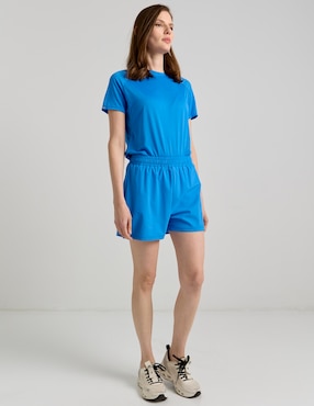 Short con malla X10 para entrenamiento mujer