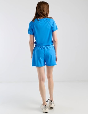 Short con malla X10 para entrenamiento mujer