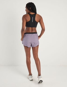 Short con malla Reebok para entrenamiento mujer