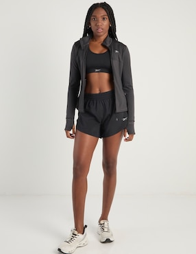 Chamarra casual Reebok para mujer