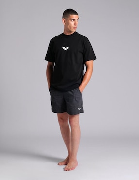 Playera deportiva casual Arena Studio Printed de hombre