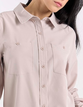 Playera deportiva para senderismo X10 de mujer
