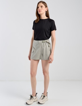 Short con bolsillos X10 para mujer