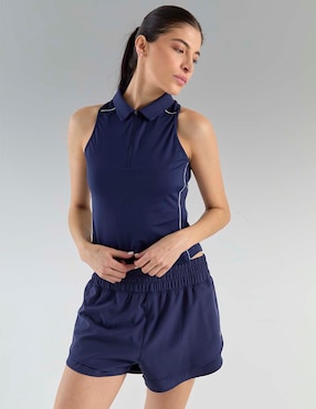 Playera tipo polo golf X10 para mujer