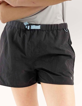 Short con bolsa con cierre X10 para senderismo mujer
