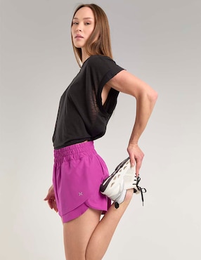 Playera deportiva para entrenamiento X10 de mujer