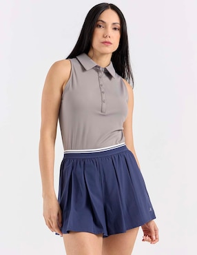Short con bolsillos X10 para tennis mujer