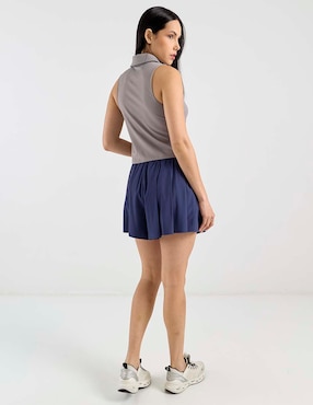 Short con bolsillos X10 para tennis mujer