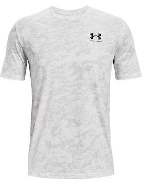 Playera deportiva para entrenamiento Under Armour UA ABC CAMO SS de hombre