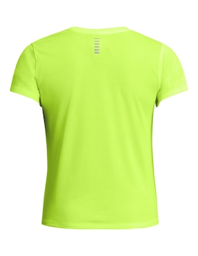 Playera deportiva para correr Under Armour UA LAUNCH SHORTSLEEVE de mujer