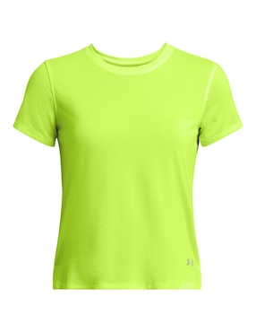Playera deportiva para correr Under Armour UA LAUNCH SHORTSLEEVE de mujer