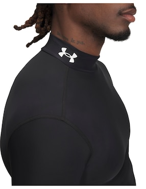 Playera deportiva para entrenamiento Under Armour UA HG OG Compression Mock LS de hombre