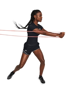 Playera deportiva para entrenamiento Under Armour UA HG OG Compression SS de mujer