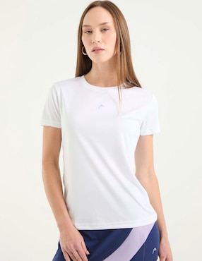 Playera deportiva para deporte con raqueta Head de mujer