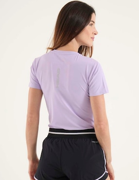 Playera deportiva para deporte con raqueta Head de mujer