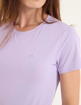 Playera deportiva para deporte con raqueta Head de mujer