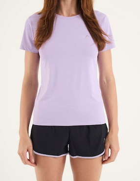 Playera deportiva para deporte con raqueta Head de mujer