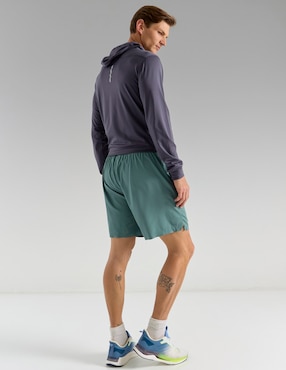 Short con bolsillos X10 para entrenamiento hombre