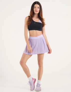 Falda short deportiva Head para entrenamiento